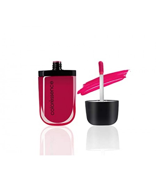 COLORESSENCE Intense Liquid Lip Color Longlasting Waterproof Soft Matte Smudgeproof Lipstick - Berry Pink, 8ml